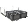 Wohnmobil Regal Aluminium Auszug Unterboden 600x800
