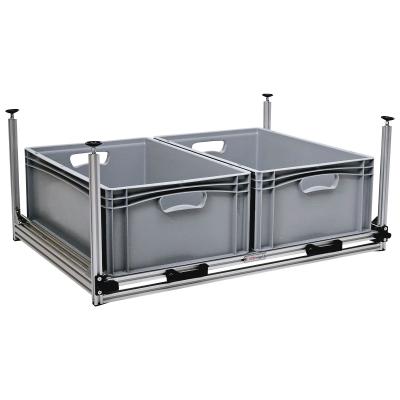 Wohnmobil Regal Aluminium Auszug Unterboden 600x800