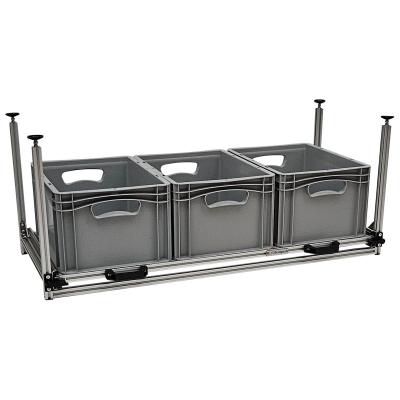 Wohnmobil Regal Aluminium Auszug Unterboden 400x900