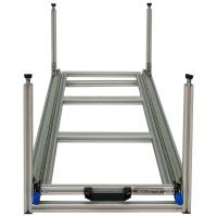 Wohnmobil Regal Aluminium Auszug Unterboden 1200x300