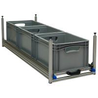 Wohnmobil Regal Aluminium Auszug Unterboden 1200x300