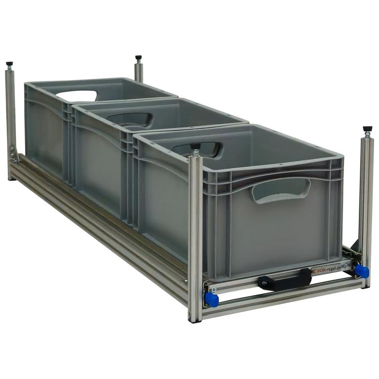 Wohnmobil Regal Aluminium Auszug Unterboden 1200x300