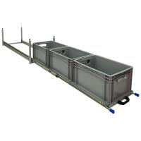 Wohnmobil Regal Aluminium Auszug Unterboden 1200x300