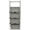 Wohnmobil Regal Aluminium Tower 2 mit 3 Auszügen