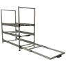Wohnmobil Regal Aluminium Tower 4 - 900 - mit 3 Auszügen