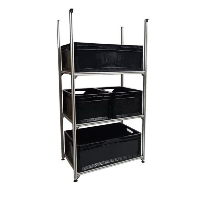 Wohnmobil Regal Aluminium Tower 3 mit 3 Rahmen