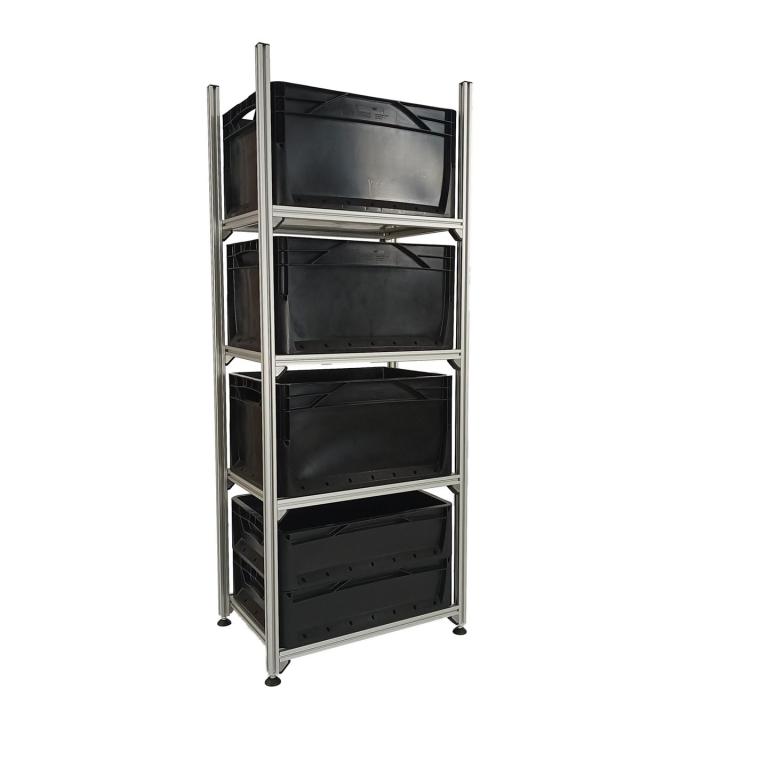 Wohnmobil Regal Aluminium Tower 2 mit 4 Rahmen