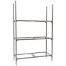 Wohnmobil Regal Aluminium Tower 2 lang mit 3 Rahmen