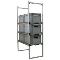Wohnmobil Regal Aluminium Tower 1 - 800 - mit 3 Auszügen