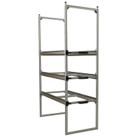 Wohnmobil Regal Aluminium Tower 1 - 800 - mit 3 Auszügen