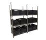 Wohnmobil Regal Aluminium Twin Tower 3 mit 6 Rahmen