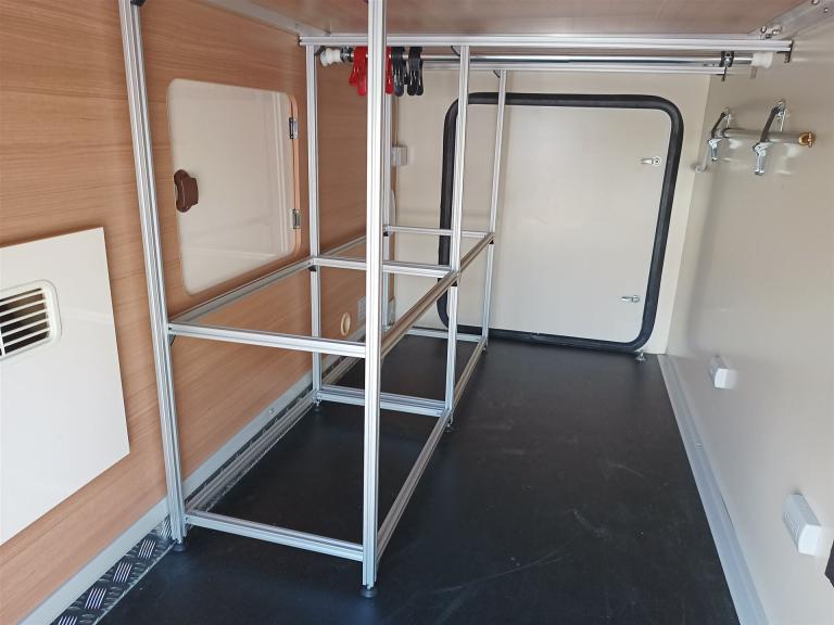 Wohnmobil Regal Aluminium Twin Tower 3 mit 6 Rahmen