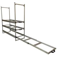 Wohnmobil Regal Aluminium Tower 1 - 1200 - mit 3 Auszügen