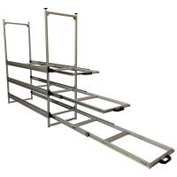Wohnmobil Regal Aluminium Tower 1 - 1200 - mit 3 Auszügen