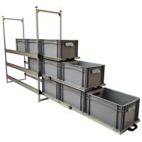 Wohnmobil Regal Aluminium Tower 1 - 1200 - mit 3 Auszügen