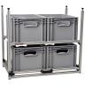 Wohnmobil Regal Aluminium Tower 3 mit 1 Auszug und 1 Rahmen