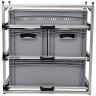 Wohnmobil Regal Aluminium Tower 3 mit 3 Auszügen