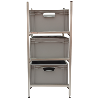 Wohnmobil Regal Aluminium Tower 4 mit 3 Rahmen