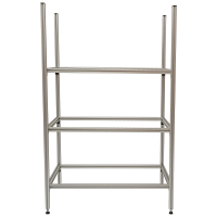 Wohnmobil Regal Aluminium Tower 4 mit 3 Rahmen