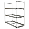 Wohnmobil Regal Aluminium Tower 4 - 1200 - mit 3 Auszügen