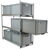 Wohnmobil Regal Aluminium Tower 4 - 1200 - mit 3 Auszügen