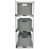Wohnmobil Regal Aluminium Tower 4 - 1200 - mit 3 Auszügen