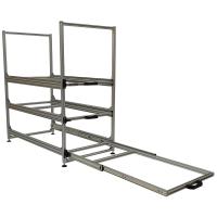 Wohnmobil Regal Aluminium Tower 4 - 900 - mit 3 Auszügen