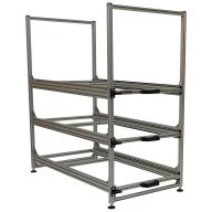 Wohnmobil Regal Aluminium Tower 4 - 900 - mit 3 Auszügen