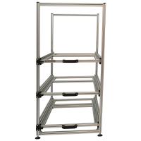 Wohnmobil Regal Aluminium Tower 4 - 900 - mit 3 Auszügen