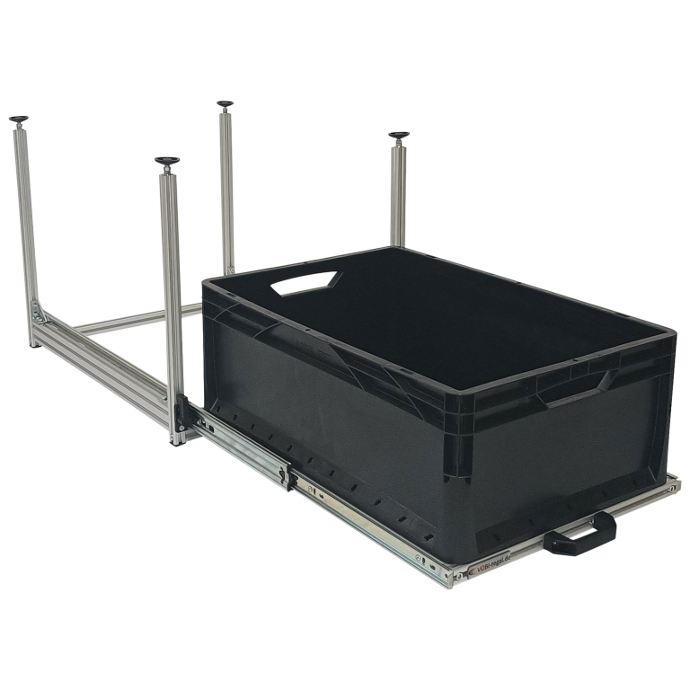 Wohnmobil Regal Aluminium Auszug Unterboden 600x400