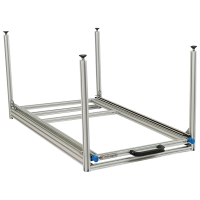 Wohnmobil Regal Aluminium Auszug Unterboden 900x400