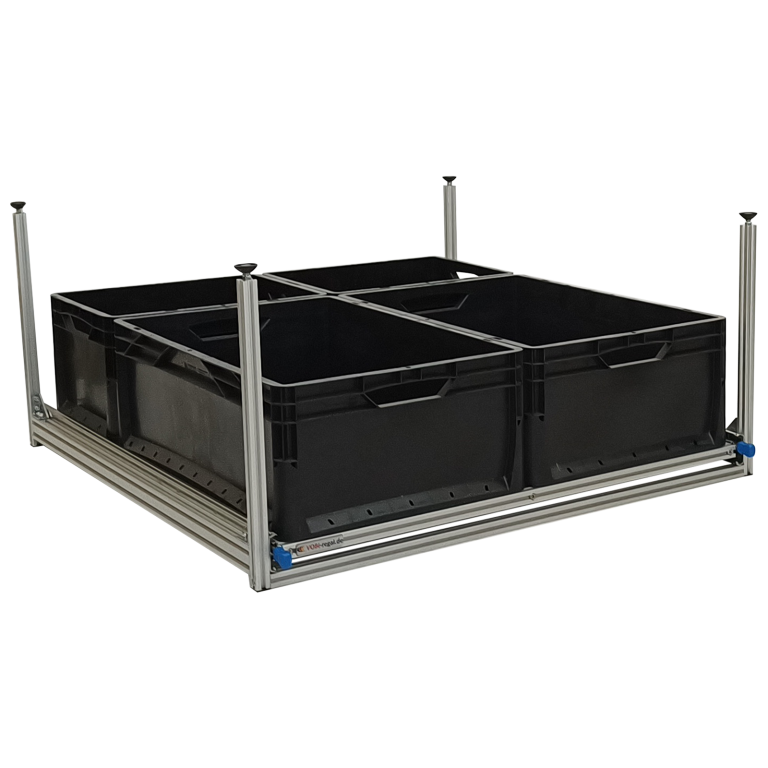 Wohnmobil Regal Aluminium Auszug Unterboden 900x800