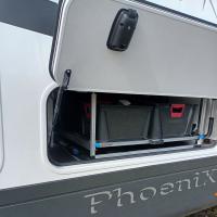 Wohnmobil Regal Aluminium Auszug Unterboden 900x800