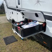 Wohnmobil Regal Aluminium Auszug Unterboden 900x800