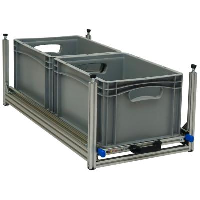 Wohnmobil Regal Aluminium Auszug Unterboden 800x300