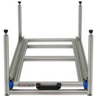 Wohnmobil Regal Aluminium Auszug Unterboden 800x300