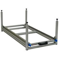 Wohnmobil Regal Aluminium Auszug Unterboden 800x300